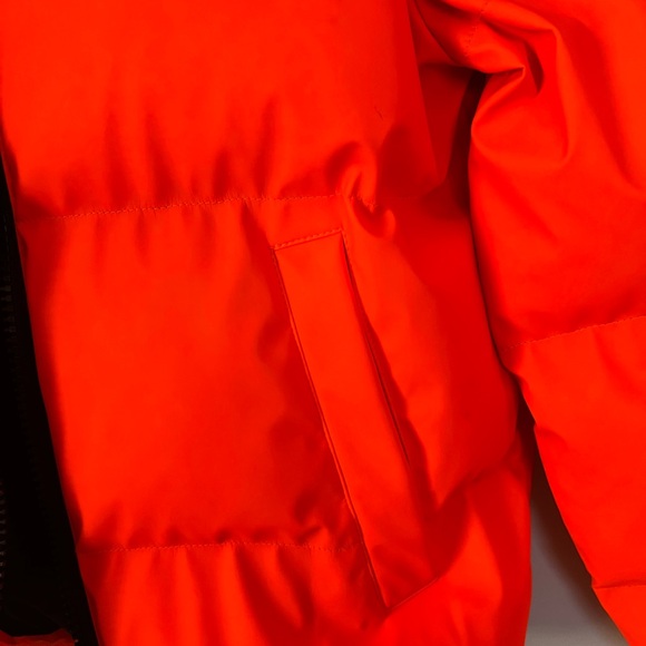 Juicy Couture Bright Orange Puffer Black Label - Picture 4 of 7